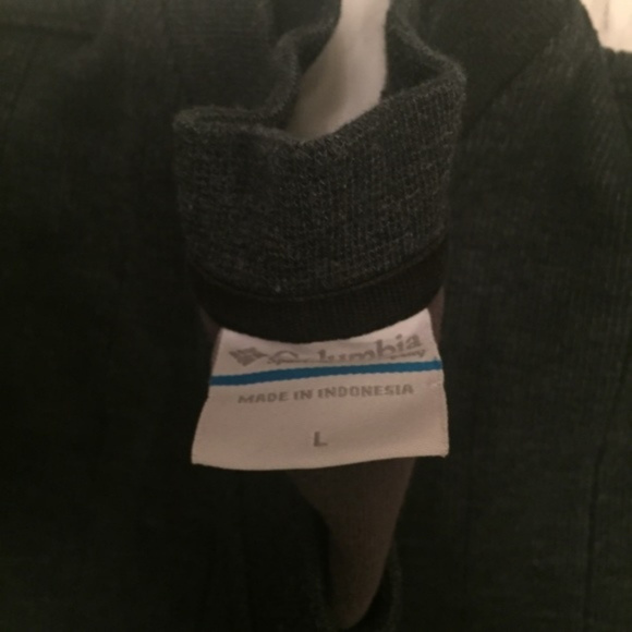 Men's Columbia Large Grey Sweater - Picture 3 of 4